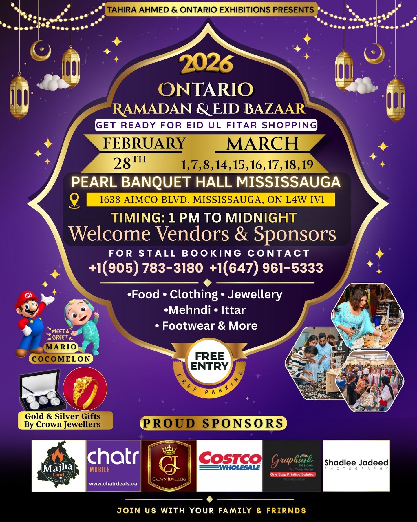 Ontario Ramadan & Eid Bazaar 2026